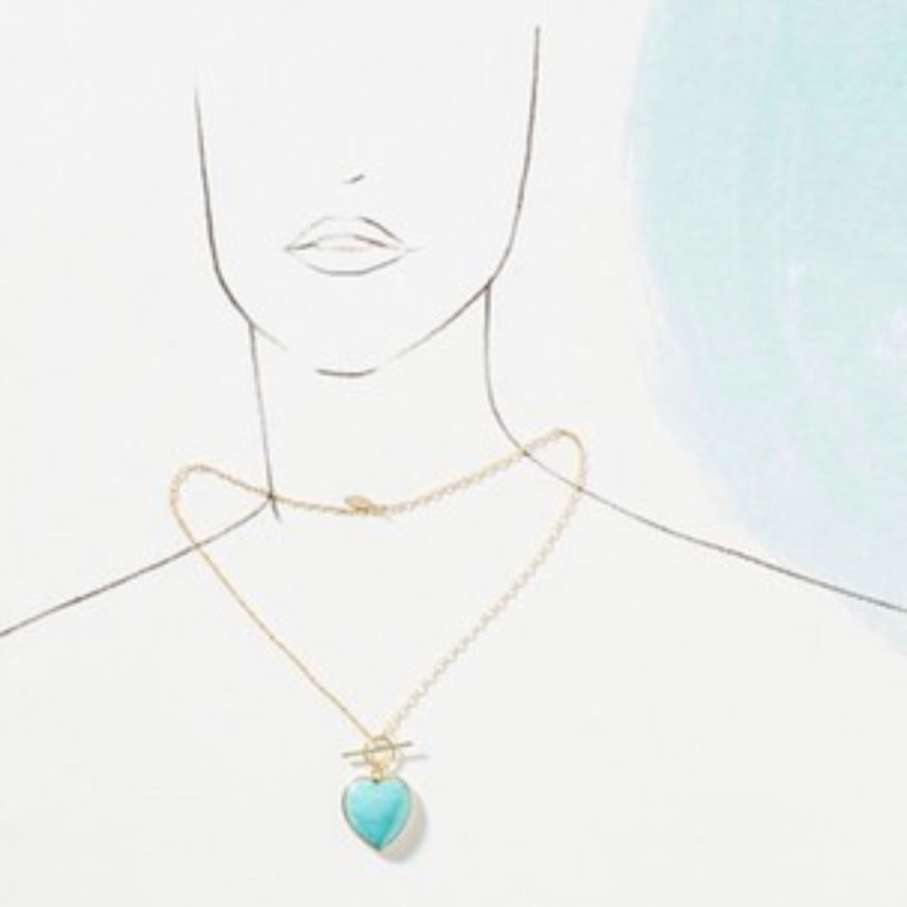 Anthropologie Amour necklace
